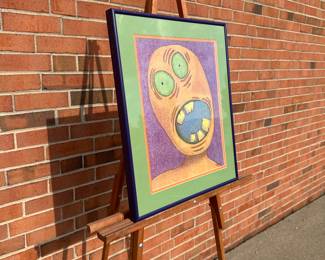 #27: 16”w x 19”h, $50.00, colored pencil