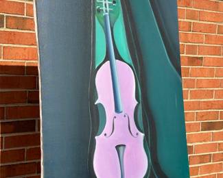 #30: 24”w x 30”h, $75.00, oil on canvas 