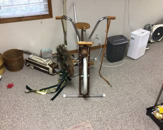 Vintage exercise bike