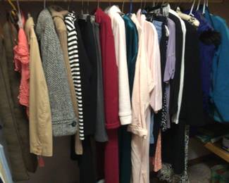 Womens bathrobes, jackets
