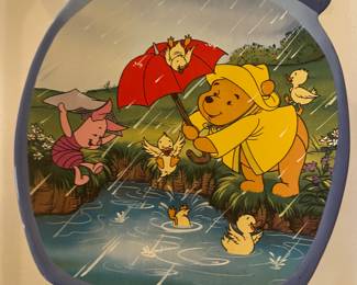 Huge Lot Winnie The Pooh 3D Plates by Bradford Exchange w/Auth. Certificates