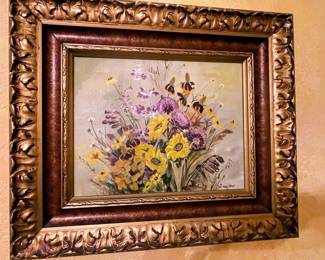 Beautiful Original Oil on Canvas Still life