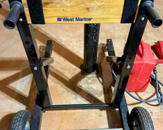 West Marine Boat Motor Stand