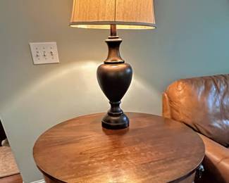 Vintage Drum Side/Accent Table