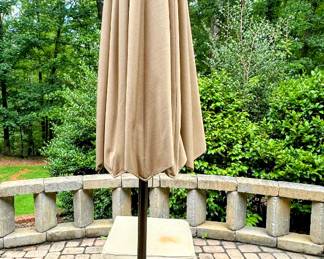 Umbrella and table stand