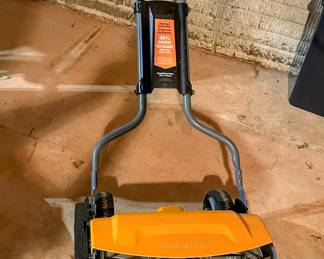 Presale Available! Fiskars StaySharp Max Reel Mower