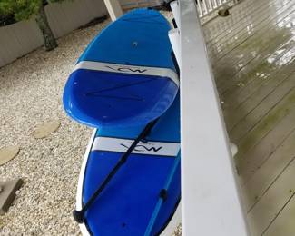 SUP with paddles