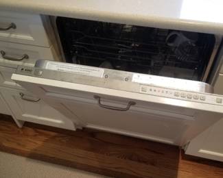 ASKO dishwasher with stainless steel interior