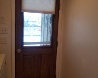 Entry door