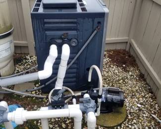 Pool equipment - propane