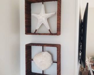 Starfish & shell decor