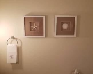 Starfish & shell art