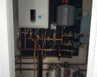 Navien tankless hot water heater