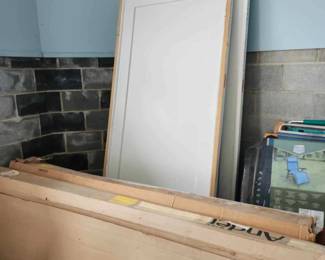 New in box building materials; interior doors & more