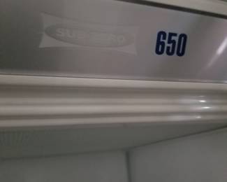 Sub-Zero 650 refrigerator mfg. January 2002