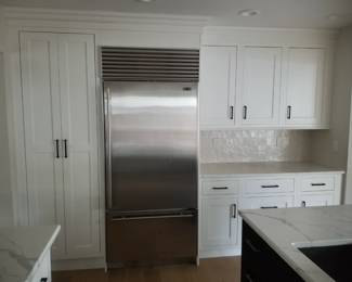 Kitchen cabinetry detail: pantry