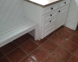 Mud room cabinetry & bench