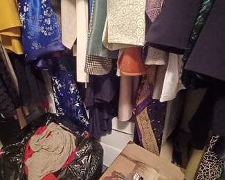 clothes and hats