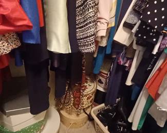 clothes and hats