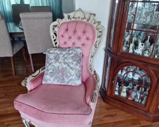 pink chair