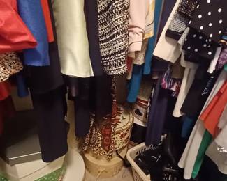 clothes and hats