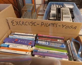 Exercise and Sports Instructional Videos - DVD / VHS and more...