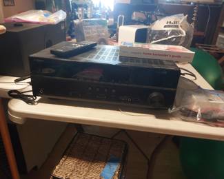 Stereo Receiver with Remote Controller, Subwoofer, and more...