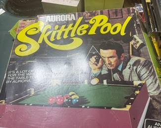 Vintage Game Skittle Pool