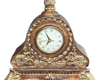 Bronze Colored Mantle Clock
