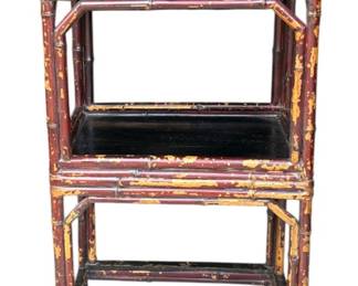 Bamboo Side Table