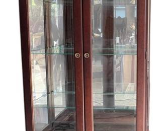 Riverside Lighted China Cabinet