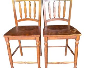 Wooden Bar Stools