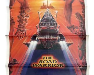 Vintage Road Warrior Movie Poster
