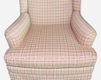 NICE Yellow Plaid Chair