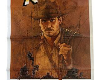 Vintage Raiders of the Lost Ark Poster