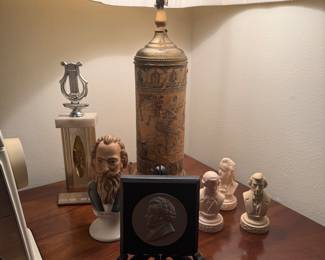 Vintage Map Lamp