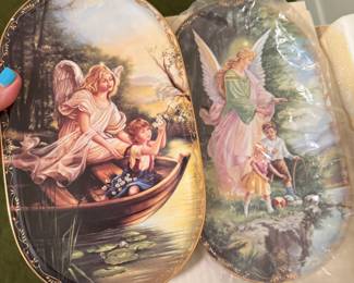 Bradford Exchange Angel Plates 