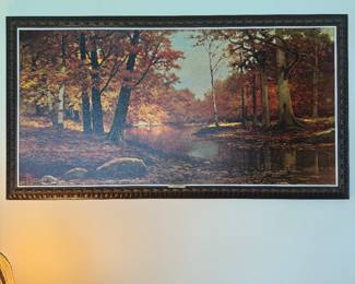 Original R. Wood Oil Painting