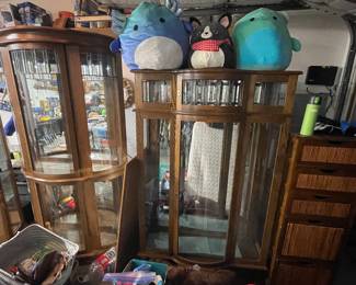 Curio cabinets