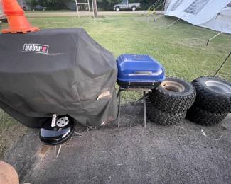 Weber grills and golf cart tires