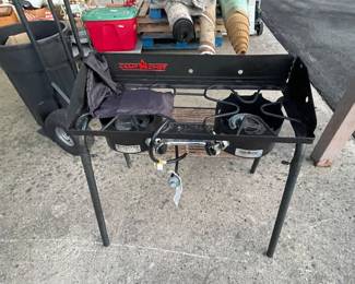 Camping grill set