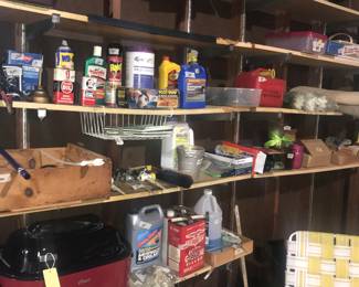 Items Located In The Garage
