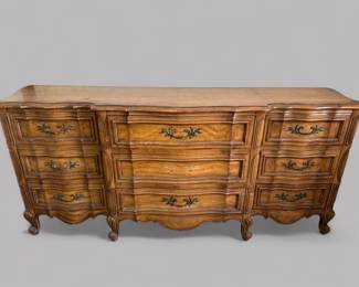 Vintage 1980s Louis XV Style Chest Of Drawers