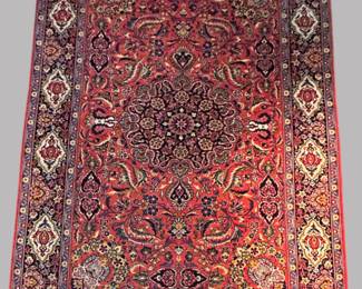 Antique Hand Knotted Persian Josan Sarouk Rug , First Quarter 20th C. (7' X 4' 9" )