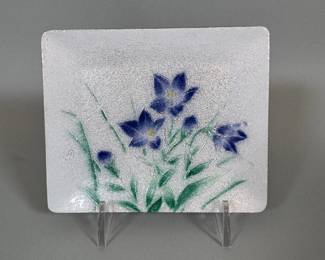 Japanese Shippo Yaki Cloisonne Tray