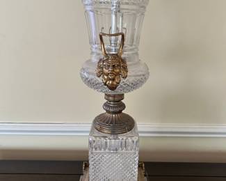 Baccarat Style Table Lamp
