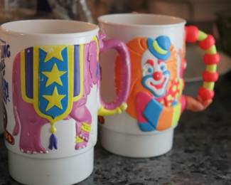 RINGLING BROS & BARNUM & BAILEY CIRCUS 3-D Plastic Mug