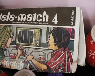 Tele Match 4 Pong Game