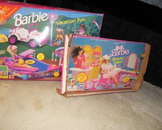 Vintage Kid's Barbie Toys