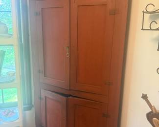 Primitive Large Corner Cabinet